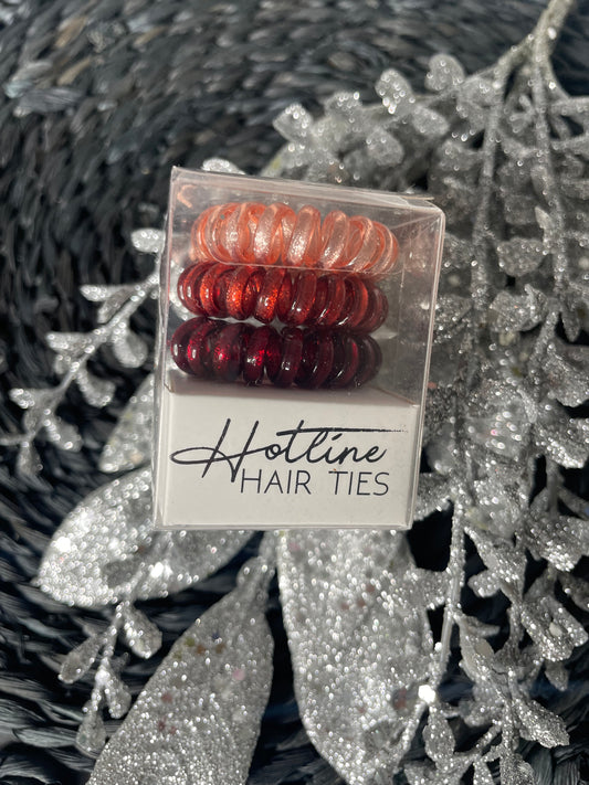 PETALS GLITTER MINI HAIR TIE SET