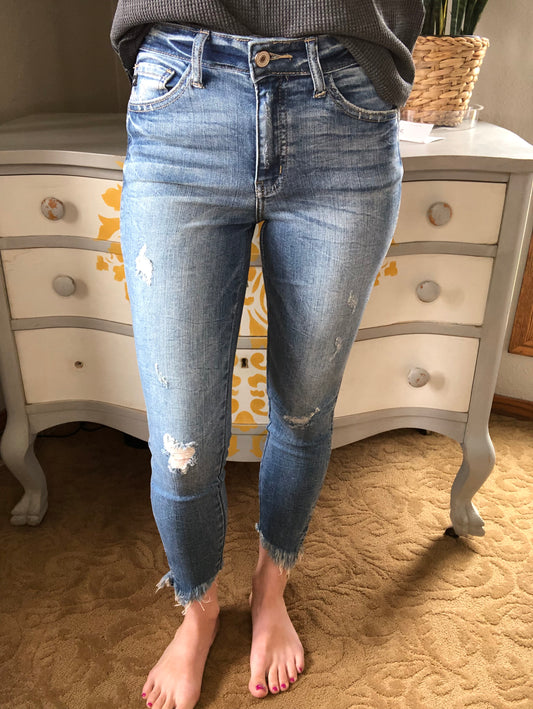 SIDE SLIT LIGHT JEAN