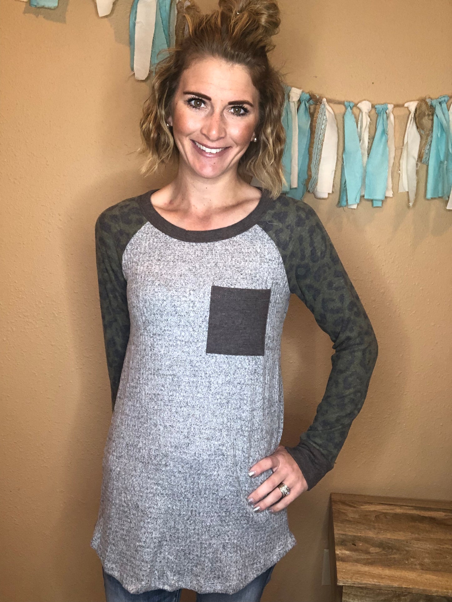 LEOPARD TOP