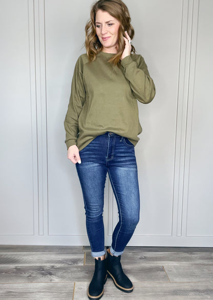 SPRING ‘22 COTTON ROUND NECK PULLOVER