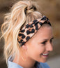LEOPARD TWIST HEADBAND
