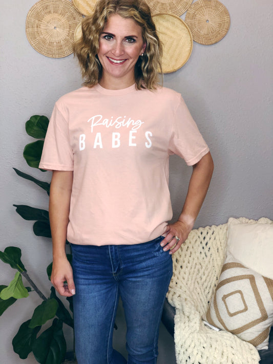 RAISING BABES TEE