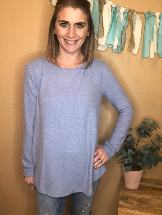 SWEATER W/ ELBOW PATCH AND BUTTON DETAIL