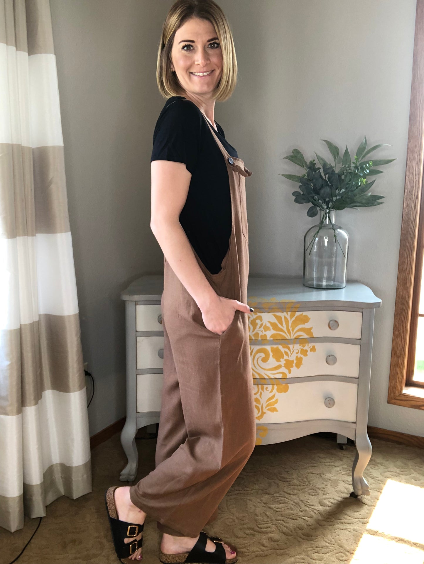LINEN OVERALL