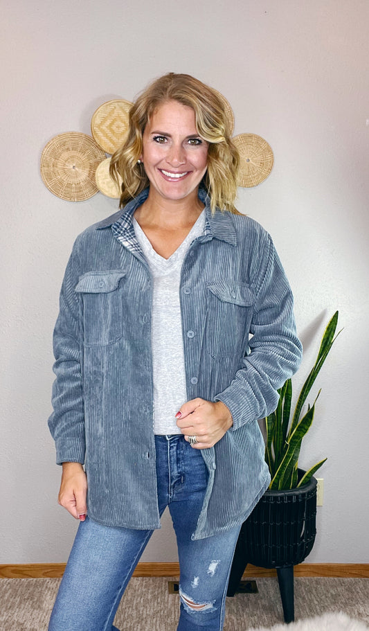 REVERSIBLE SHACKET