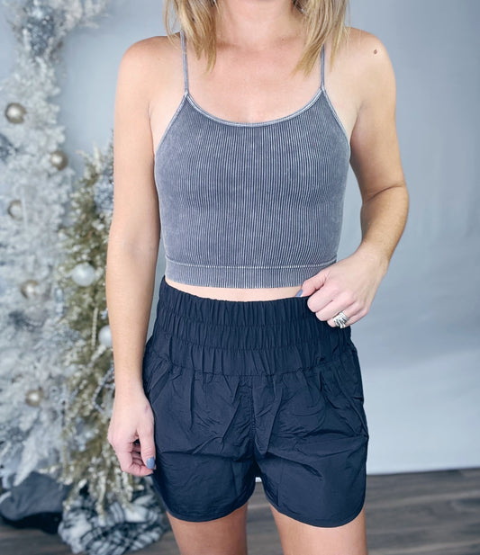 BF {22} WASHED RIBBED SEAMLESS CAMI