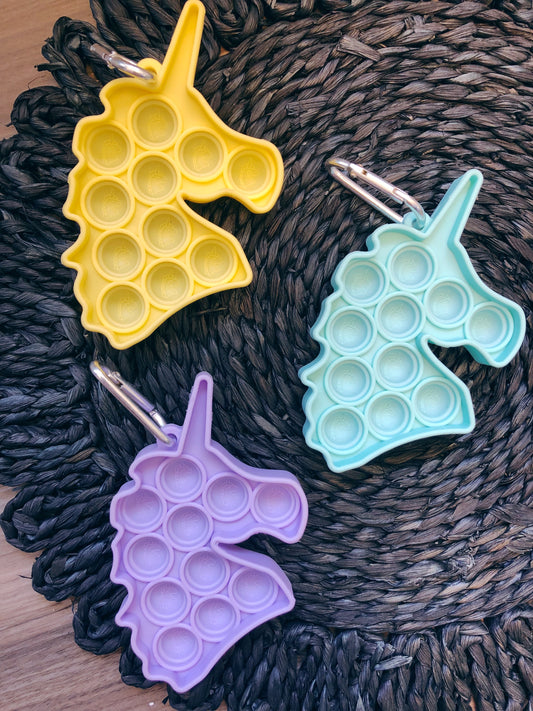 UNICORN KEYCHAIN POPPER