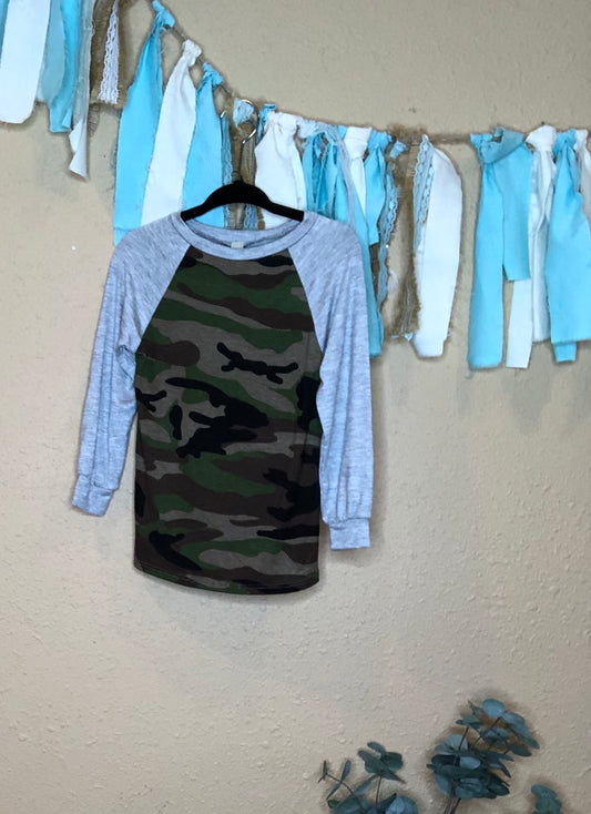 TODDLER CAMO BASEBALL
