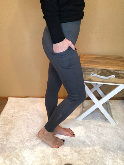 HIGH WAISTED POCKET LEGGINGS
