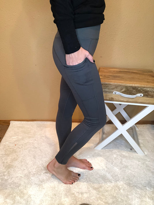HIGH WAISTED POCKET LEGGINGS