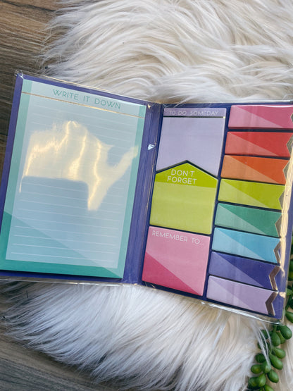 SIDE NOTE STICKY TAB NOTE PAD