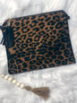 LEOPARD CROSS BODY/CLUTCH