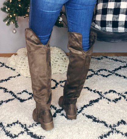 TALL TAUPE ARTHUR BOOT