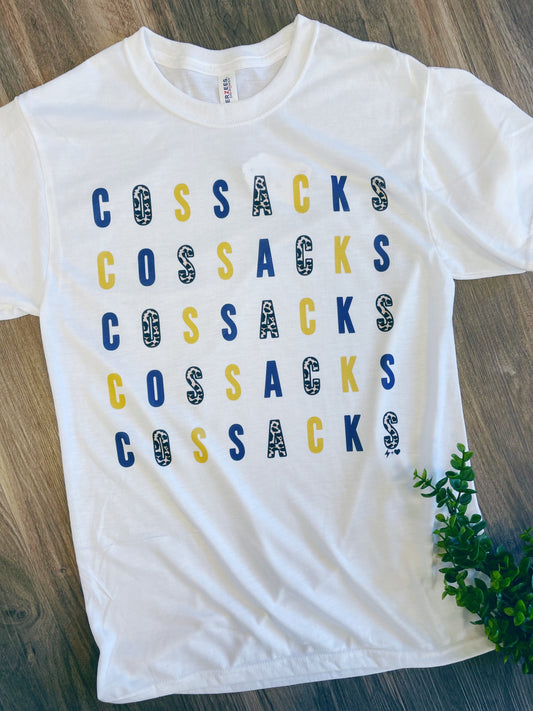 COSSACKS LEOPARD SHORT SLEEVE TEE