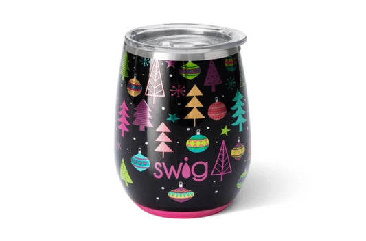MERRY AND BRIGHT SWIG WINE MUG