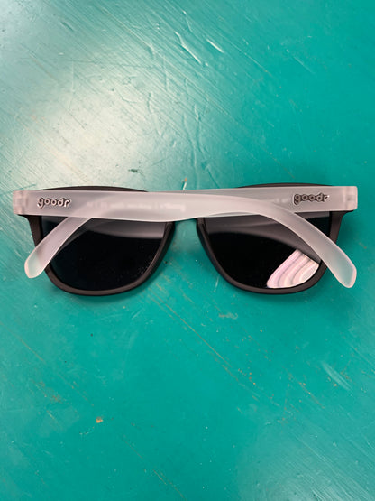 BLACK WITH CLEAR SIDE SUNGLASSES