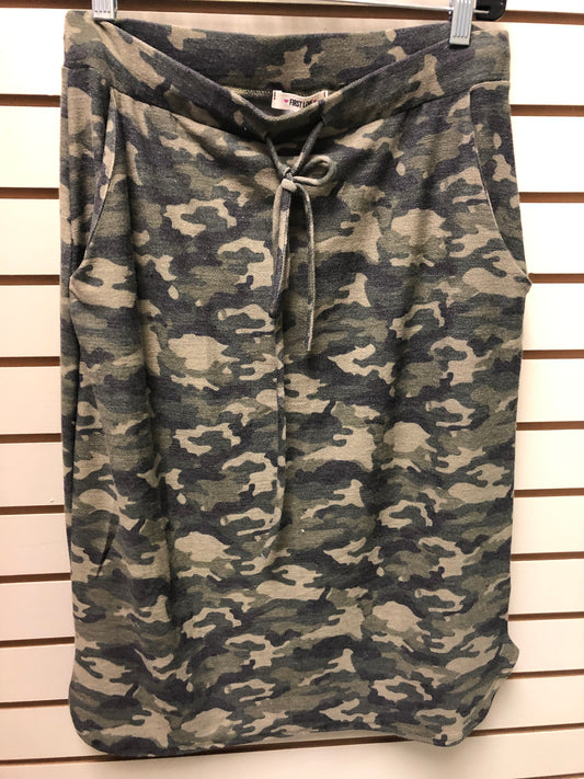 CAMO SKIRT