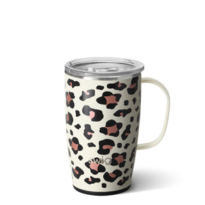 18 OZ SWIG LEOPARD W/ HANDLE