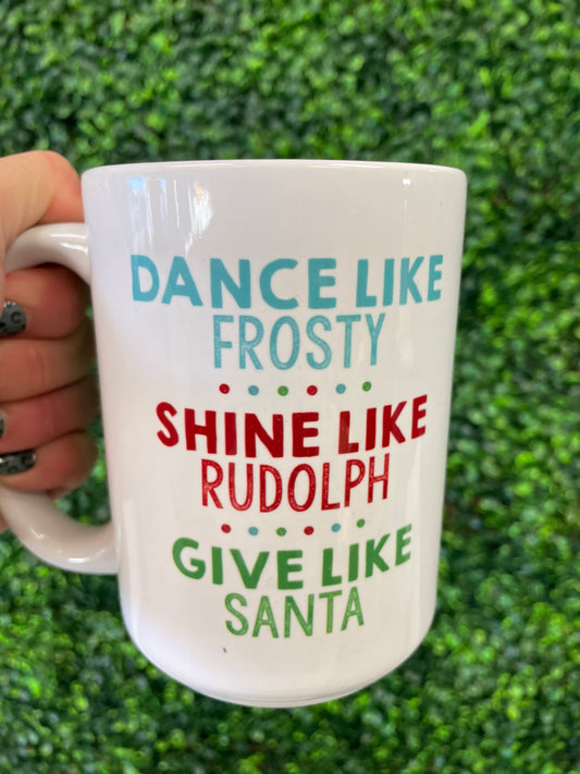 CERAMIC 15 OZ CHRISTMAS MUG