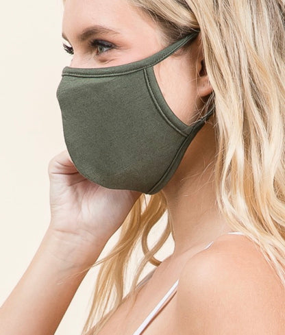 SOLID CLOTH MASK