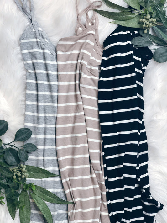 STRIPE REVERSIBLE TANK