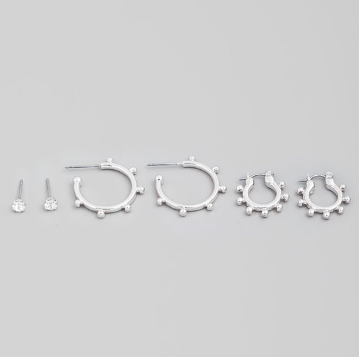 BEADED HOOP SET