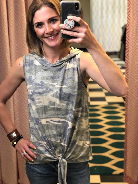 CAMO TANK W/HOOD
