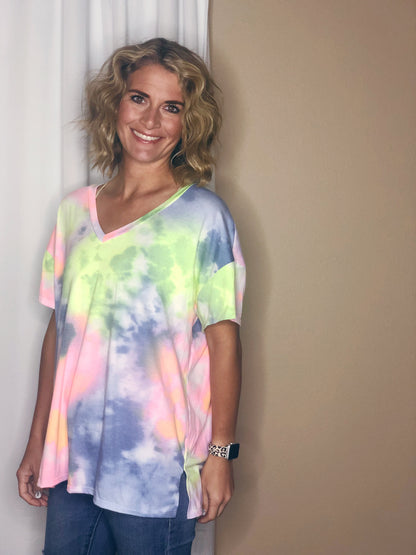 TIE DYE RELAXED TEE