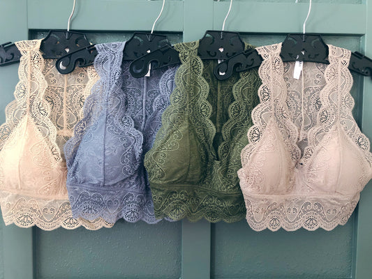 HOUR GLASS LACE BRALETTE