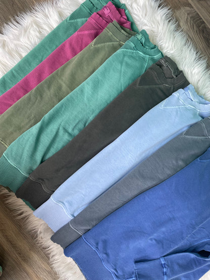 ‘22 FRENCH TERRY DYED POCKET PULL OVER