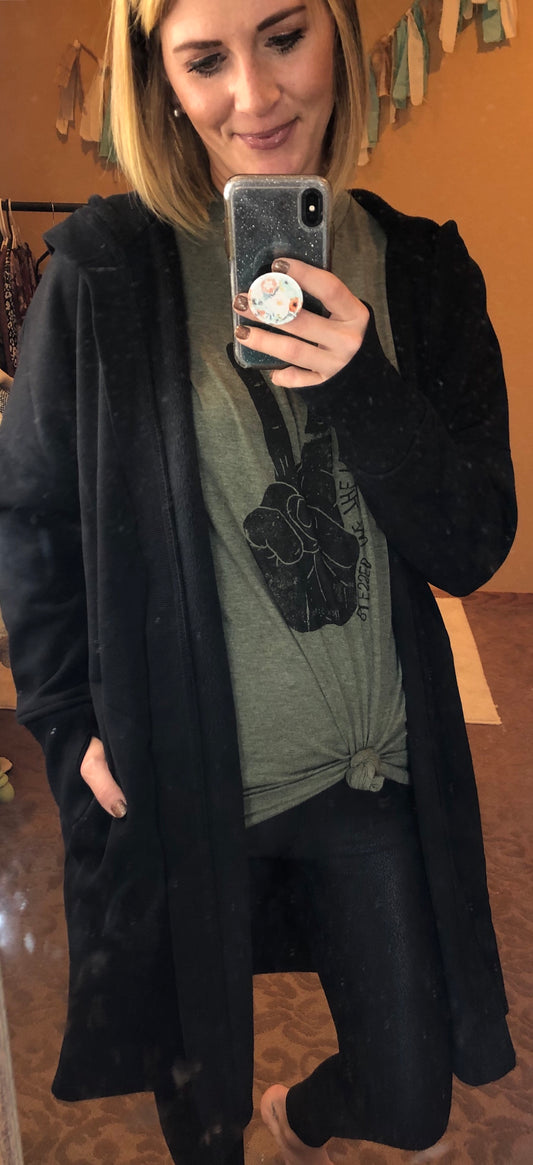 HOODIE CARDIGAN