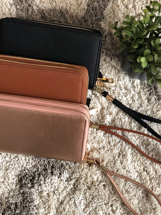 DOUBLE ZIP WALLET