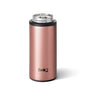 ROSE GOLD/BLACK SKINNY CAN COOLER
