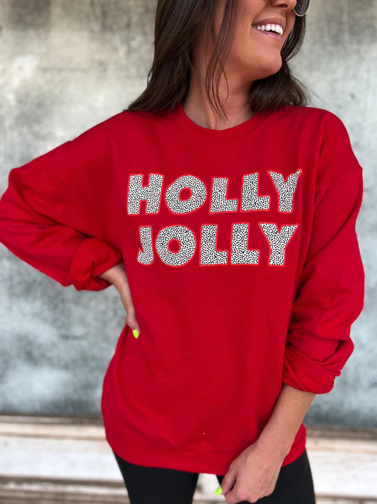 RED HOLLY JOLLY CREW