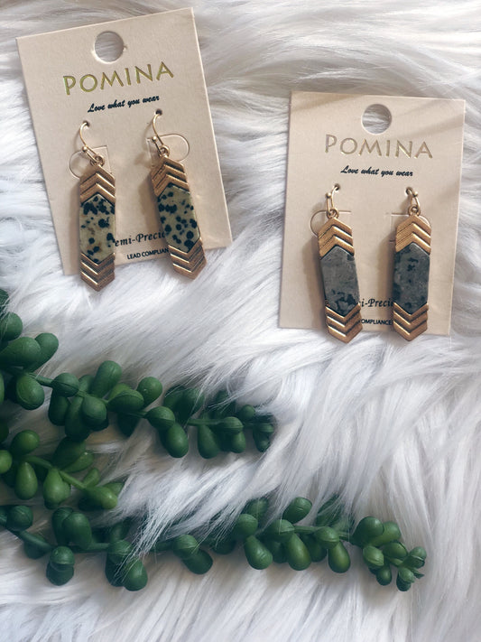 CHEVRON EARRING
