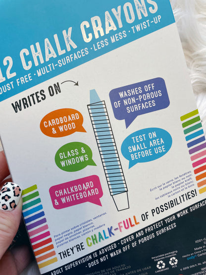 CHALK-O-RAMA DUSTLESS CHALK STICKS