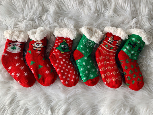 KIDS CHRISTMAS SLIPPERS