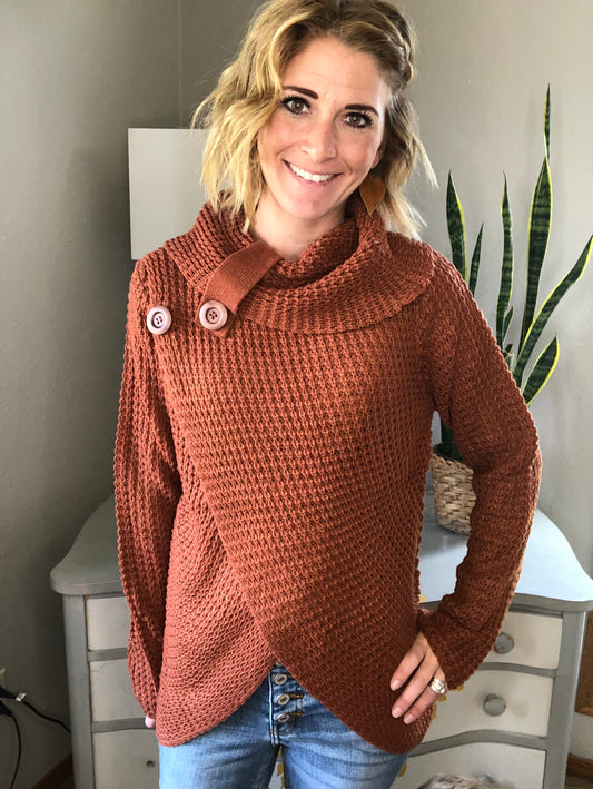 ORANGE SWEATER