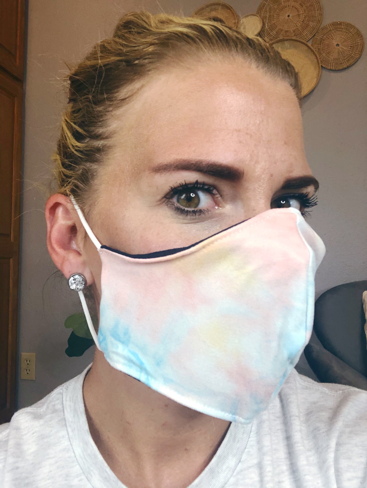 LEOPARD and TIE DYE MASK