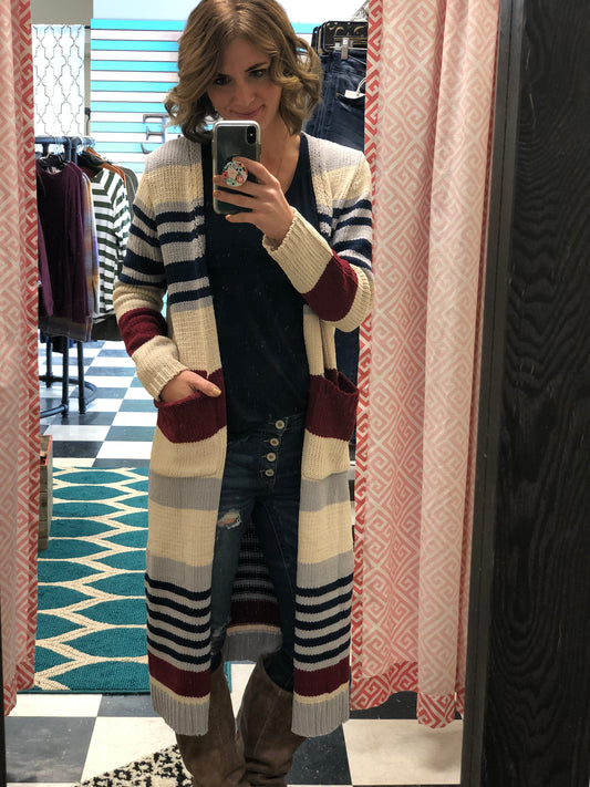 STRIPED DUSTER