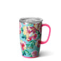 ISLAND BLOOM 18 OZ SWIG W/ HANDLE
