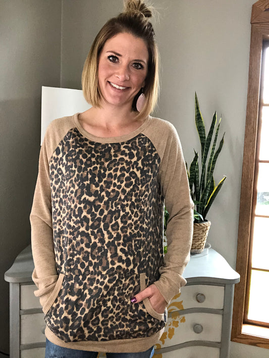 LEOPARD TOP