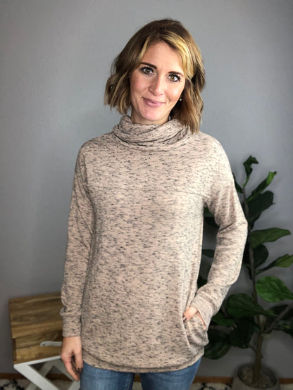 COWL NECK TUNIC