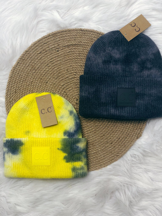 C.C. TIE DYE BEANIE