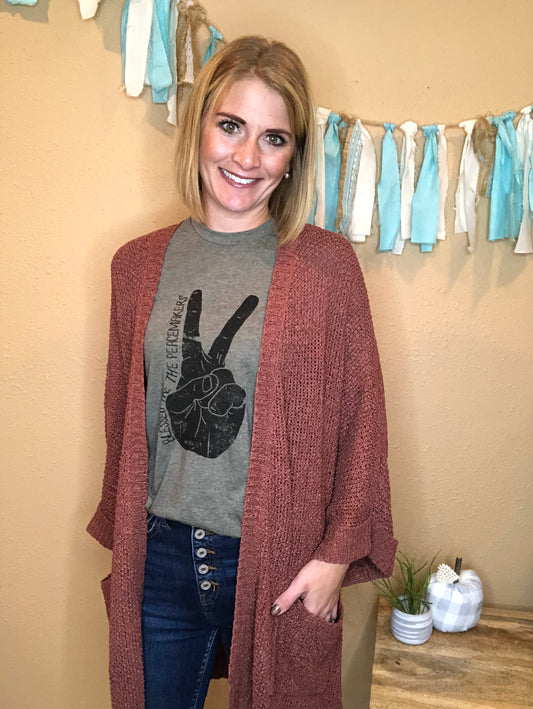 CINNAMON CARDIGAN