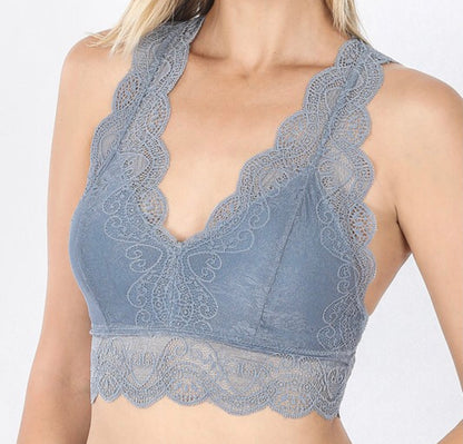 HOUR GLASS LACE BRALETTE