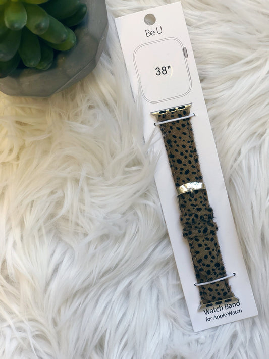 ANIMAL PRINT APPLE WATCH BAND (38MM)