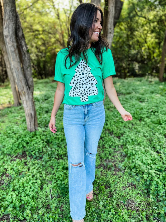 GREEN DALMATIAN TREE