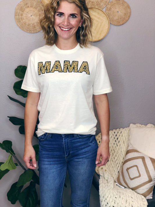 LEOPARD MAMA TEE