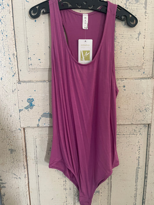 BAMBOO RACER BACK BODYSUIT